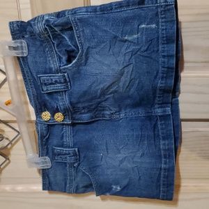 Vintage Womens denim bongo skirt size 9